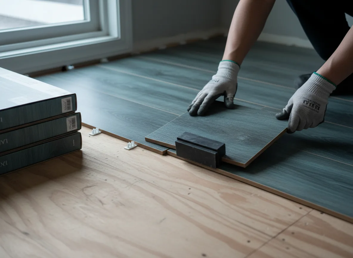 Luxury Vinyl Plank Installation company in Edison, NE